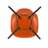 Cadeira Eames em Plástico DSW / Base dark maple